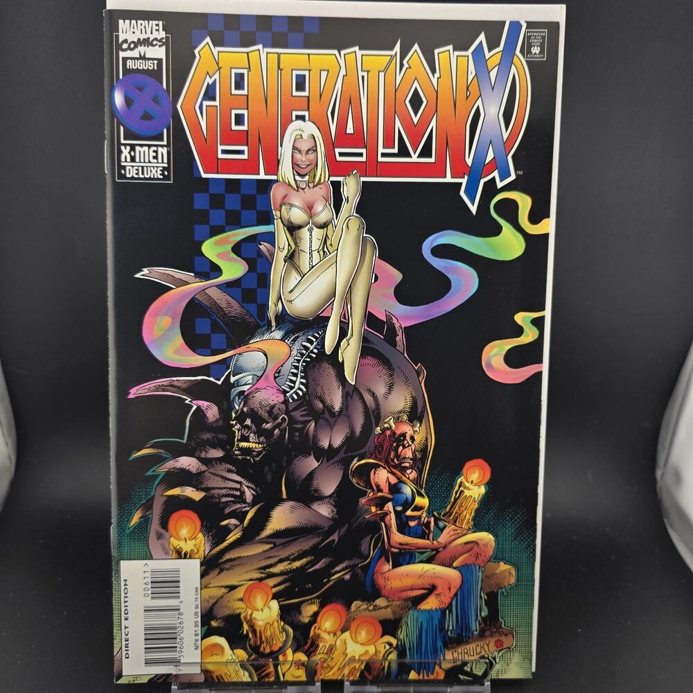 Generation X #6 Marvel Comics 1995 Chris Bachalo Emma Frost Cover VF 8.0